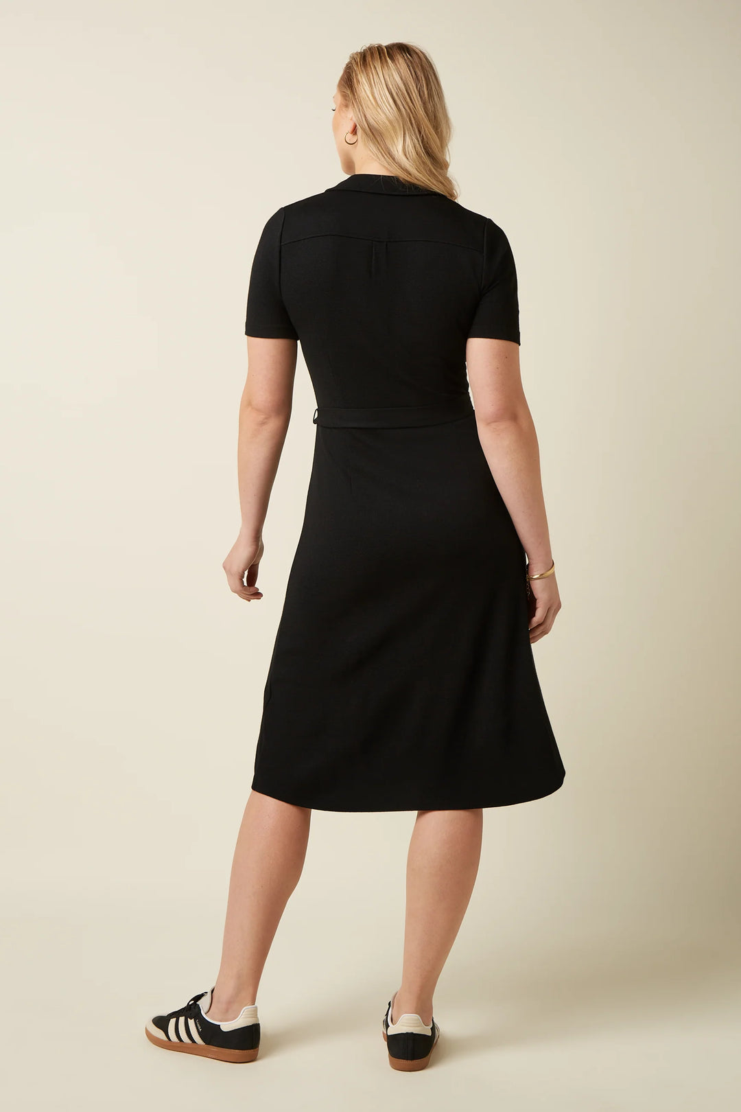 Lola Milano Crepe Kjole Sort