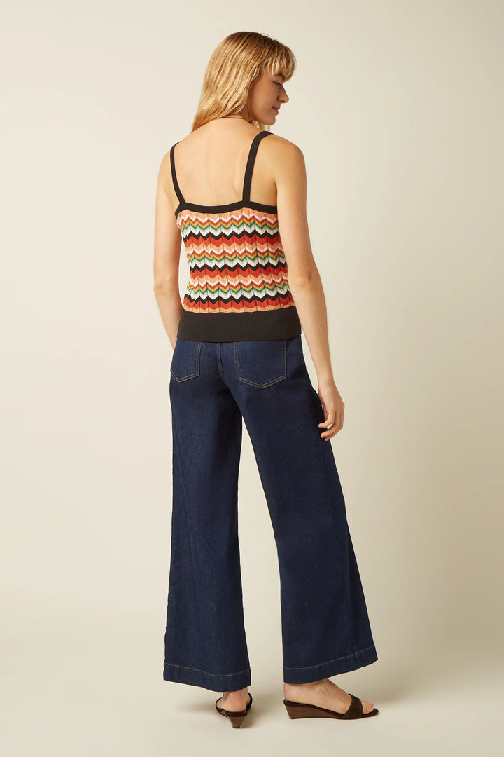 King Louie Isa Le Roy Strikket Topp - Retropiken