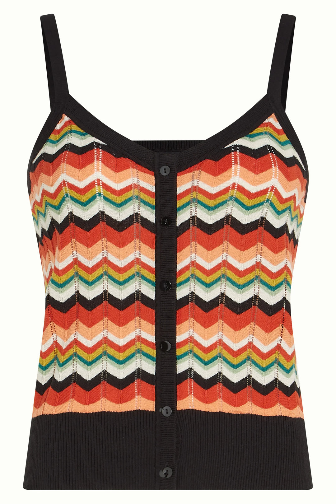 King Louie Isa Le Roy Strikket Topp - Retropiken