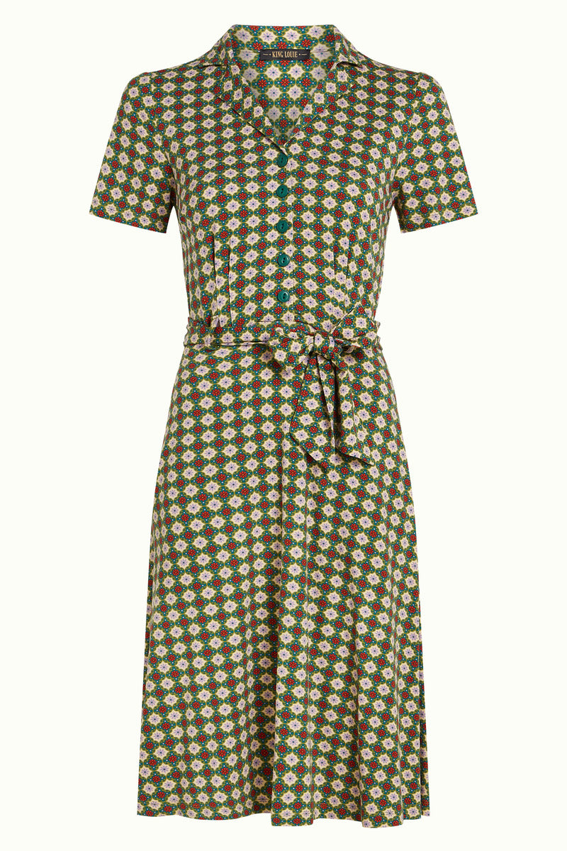 King Louie Sheeva Jade Kjole - Retropiken