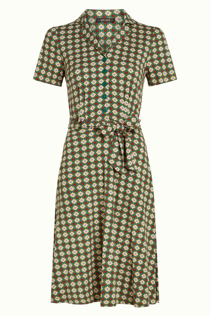 King Louie Sheeva Jade Kjole - Retropiken