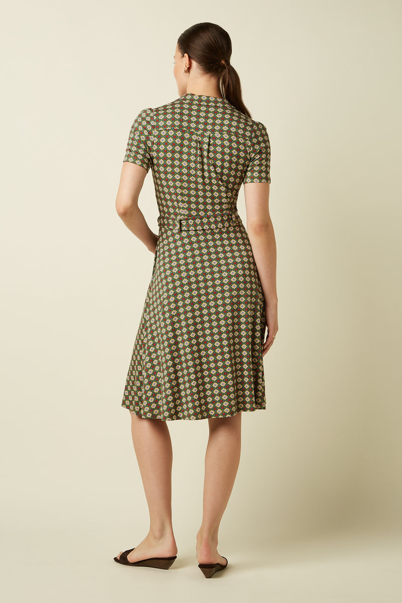 King Louie Sheeva Jade Kjole - Retropiken