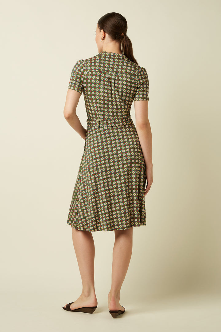 King Louie Sheeva Jade Kjole - Retropiken