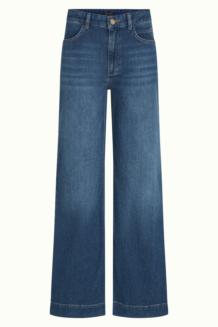 Paige Onyx Denim Washed Bukser