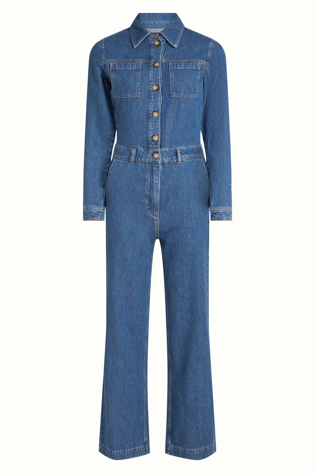 Tania Stone Denim Jumpsuit