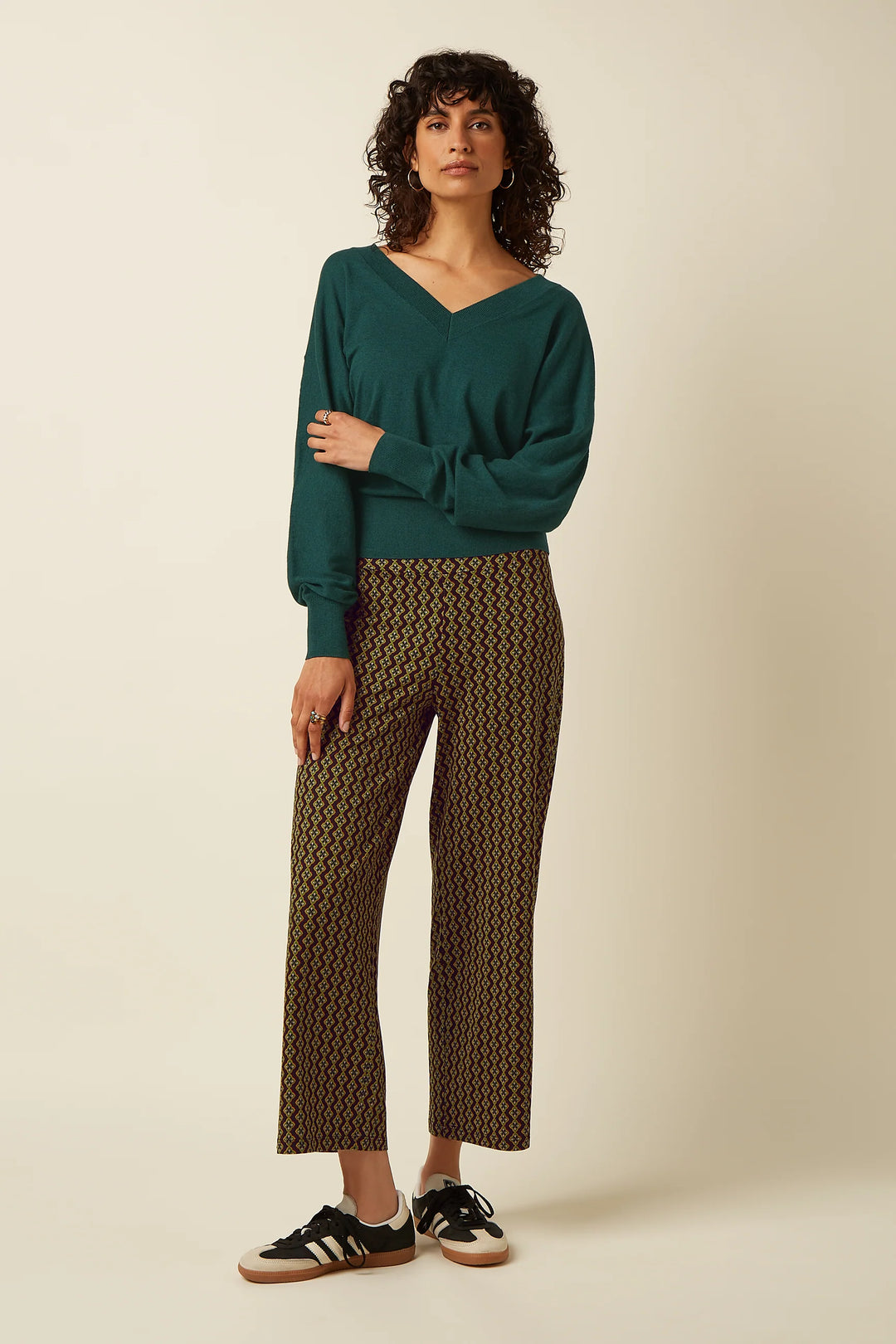 Mauve Cocoon V-Topp
