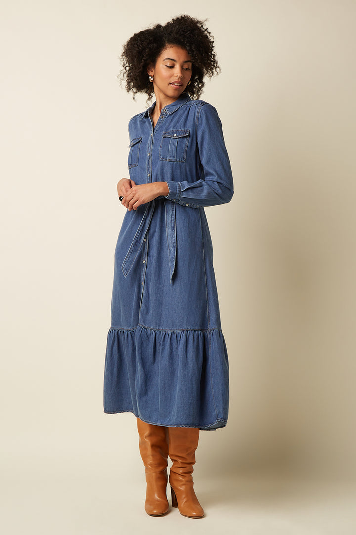 Olive Monrose Kjole Denim