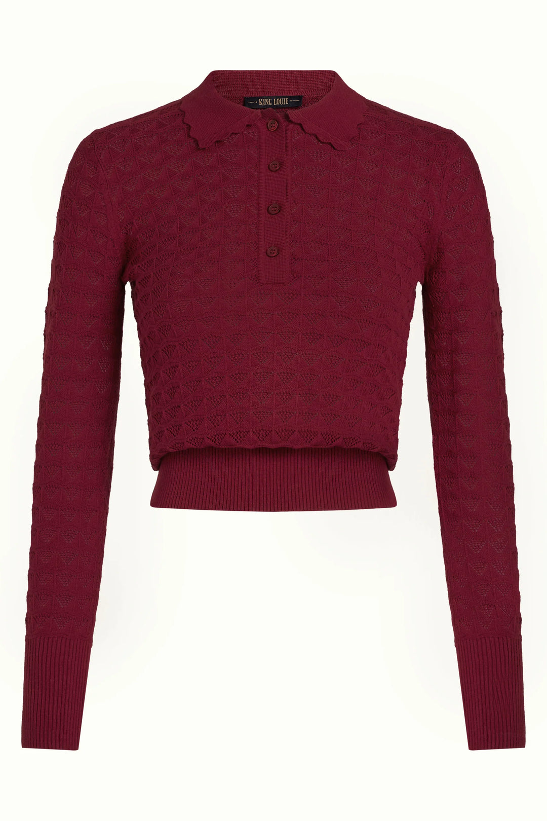 Avel Knit Polo Top