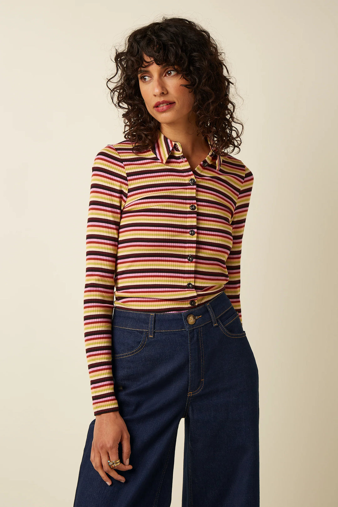 Josie Stripe-Bluse