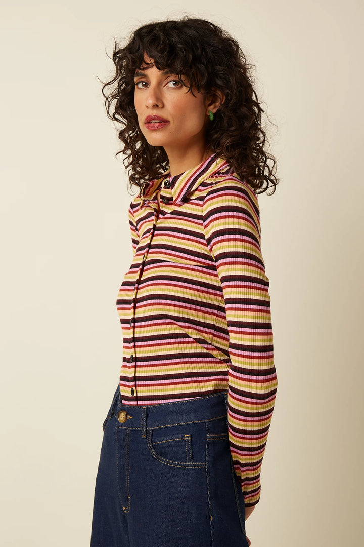 Josie Stripe-Bluse