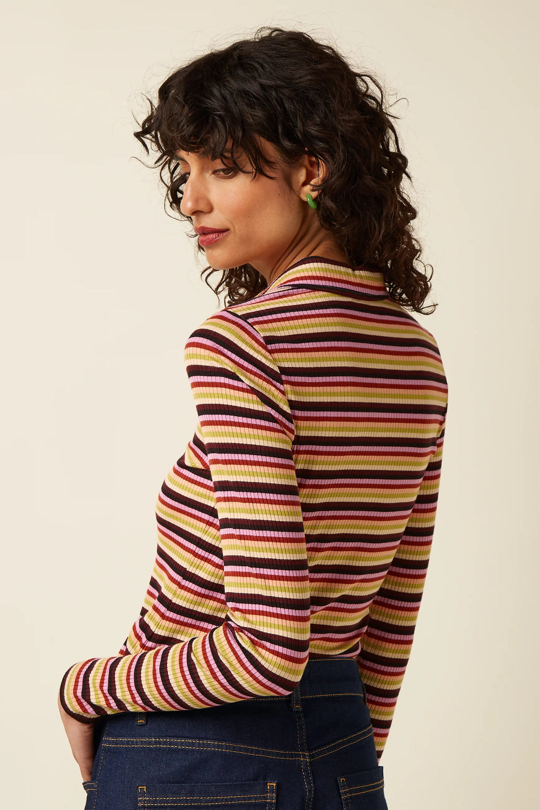 Josie Stripe-Bluse