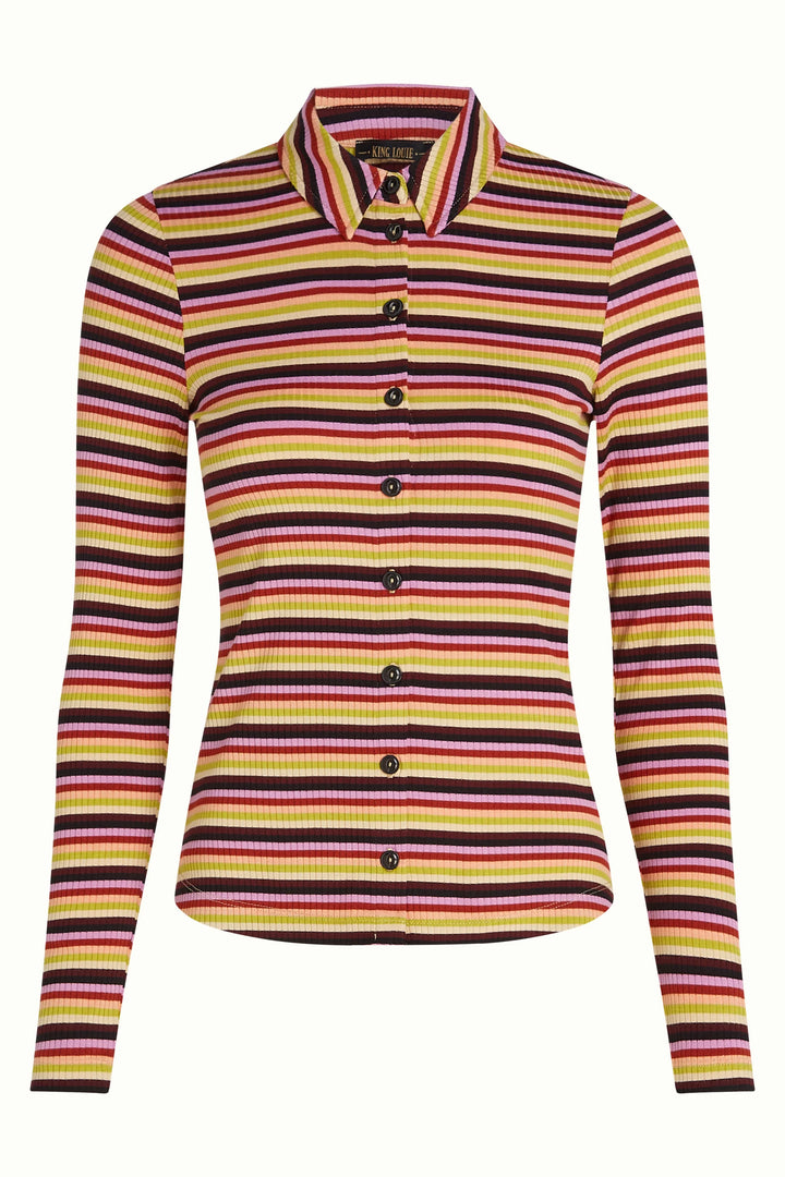 Josie Stripe-Bluse