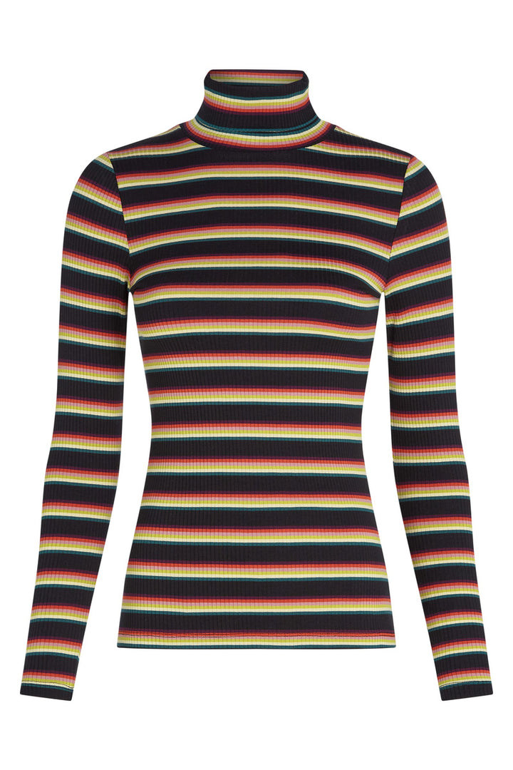 Rollneck Top Lottie Stripe