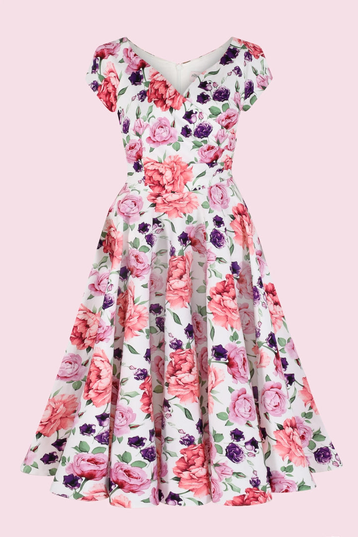 The Pretty Dress Hourglass Montreal Swing Kjole - Retropiken