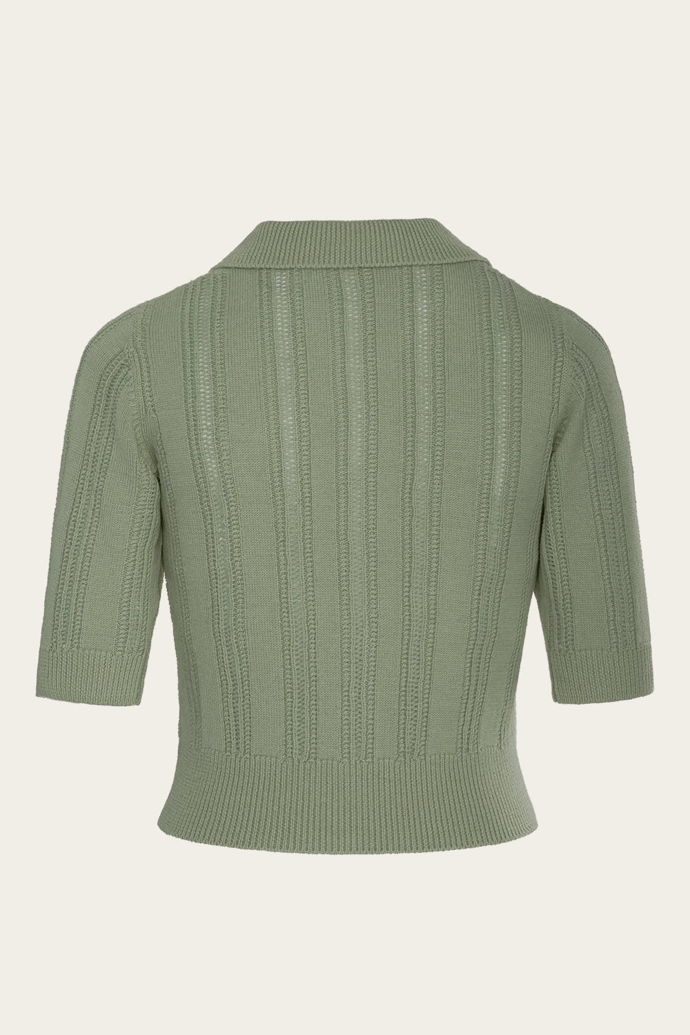 Emmy Design The Non Contrast Cardigan Sage Green - Retropiken