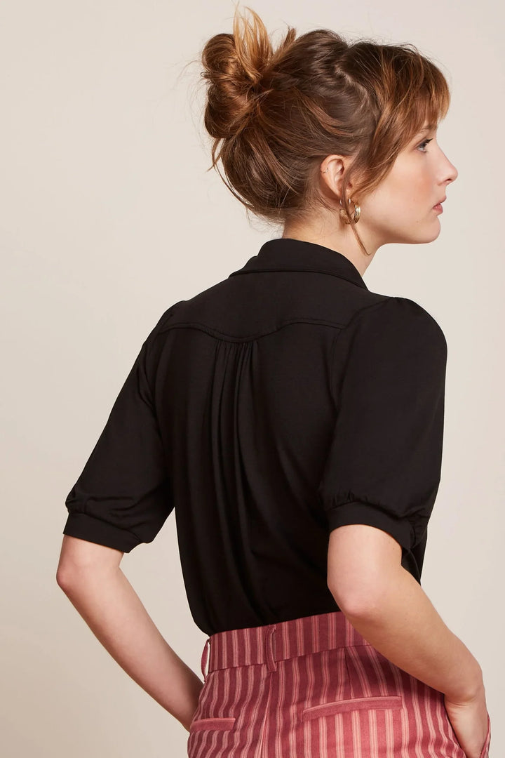 King Louie Carina Blouse Black