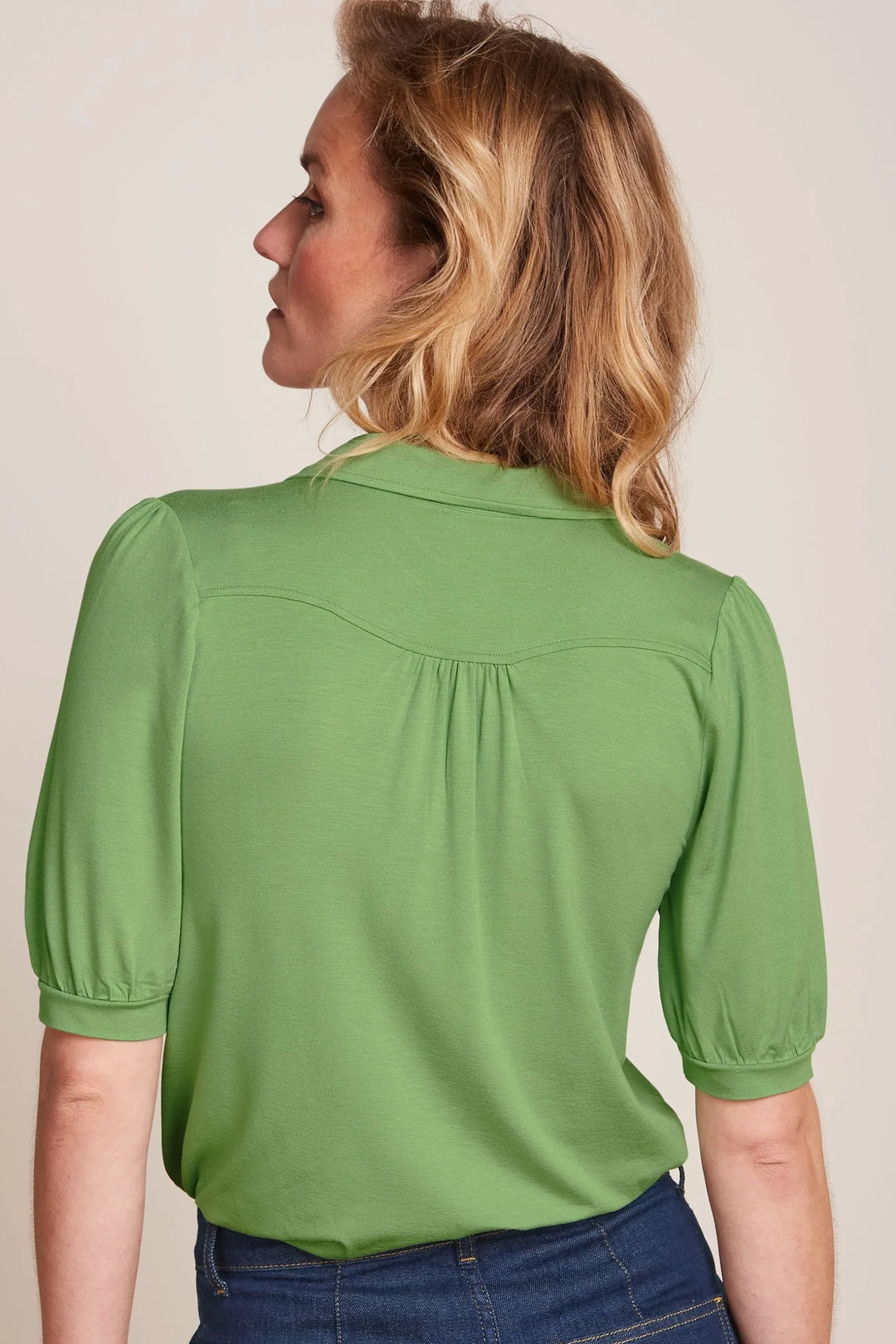 King Louie Carina Blouse Shade Green