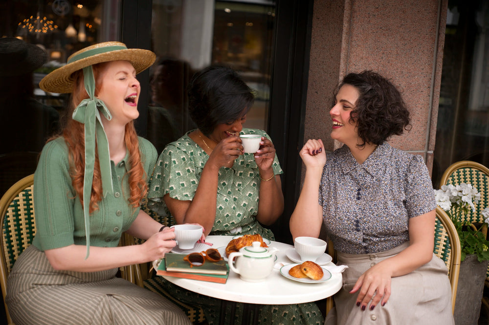 Emmy Design The Non Contrast Cardigan Sage Green - Retropiken