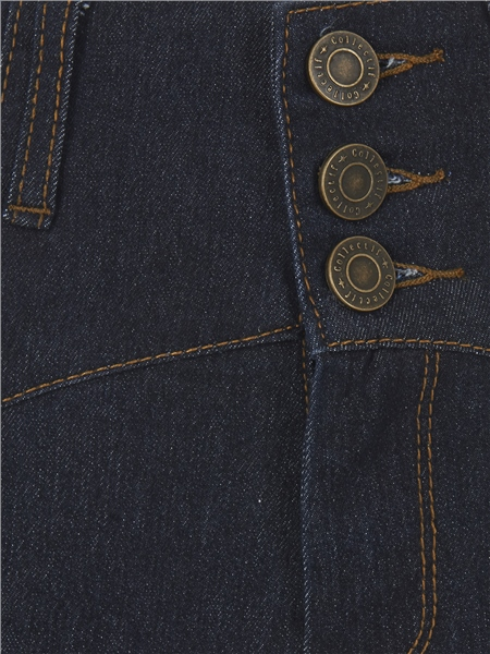 Collectif Rebel Kate Denim Blå