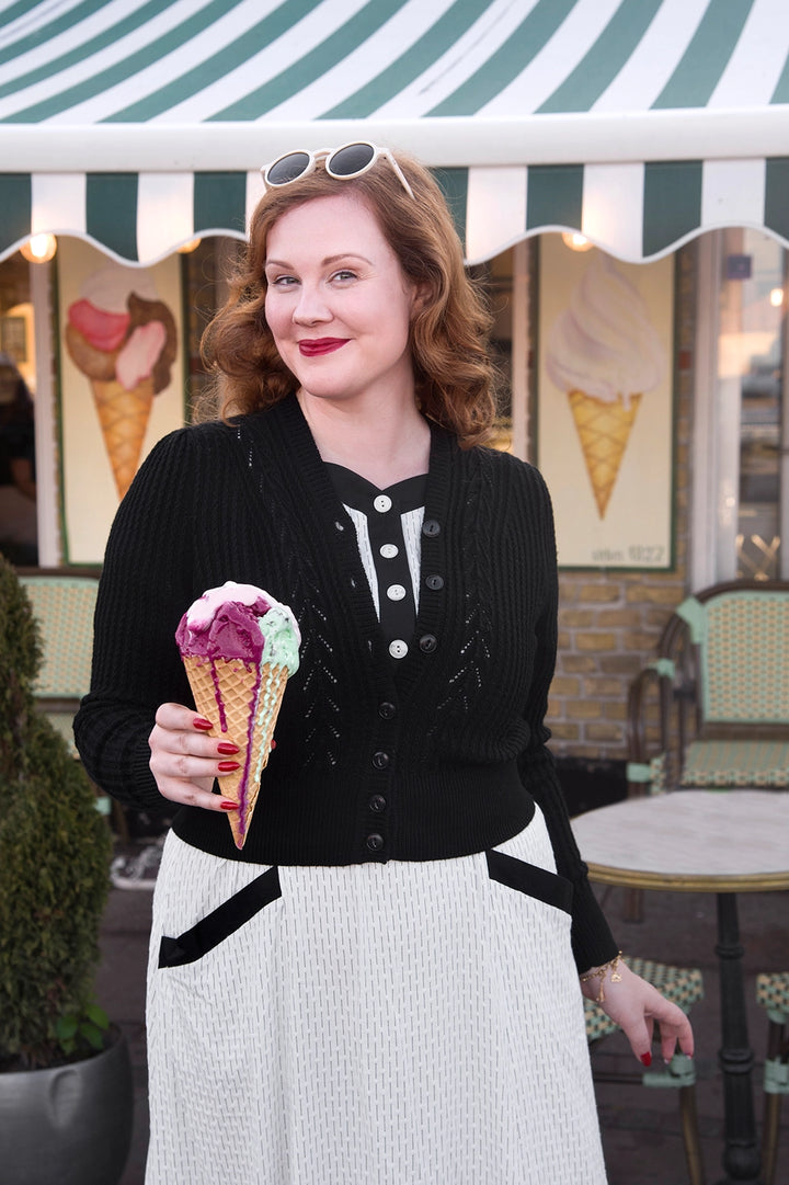 Emmy Design The Scandi Summer Cardi Black