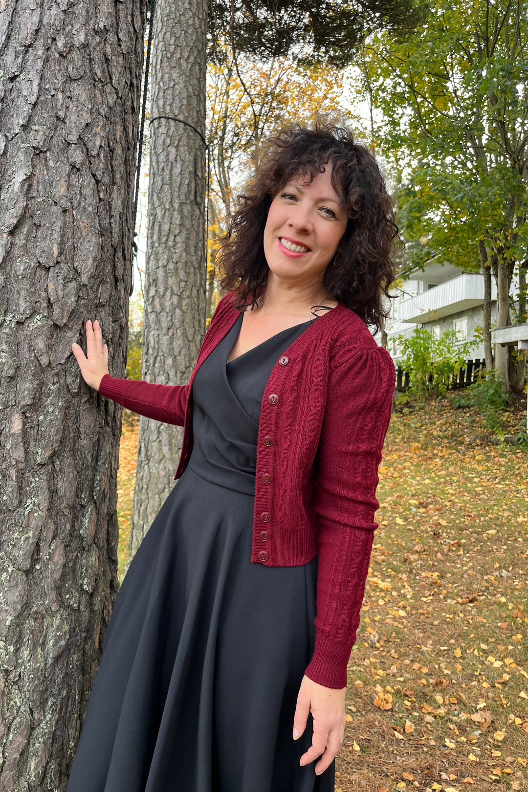 Hourglass Swing Kjole