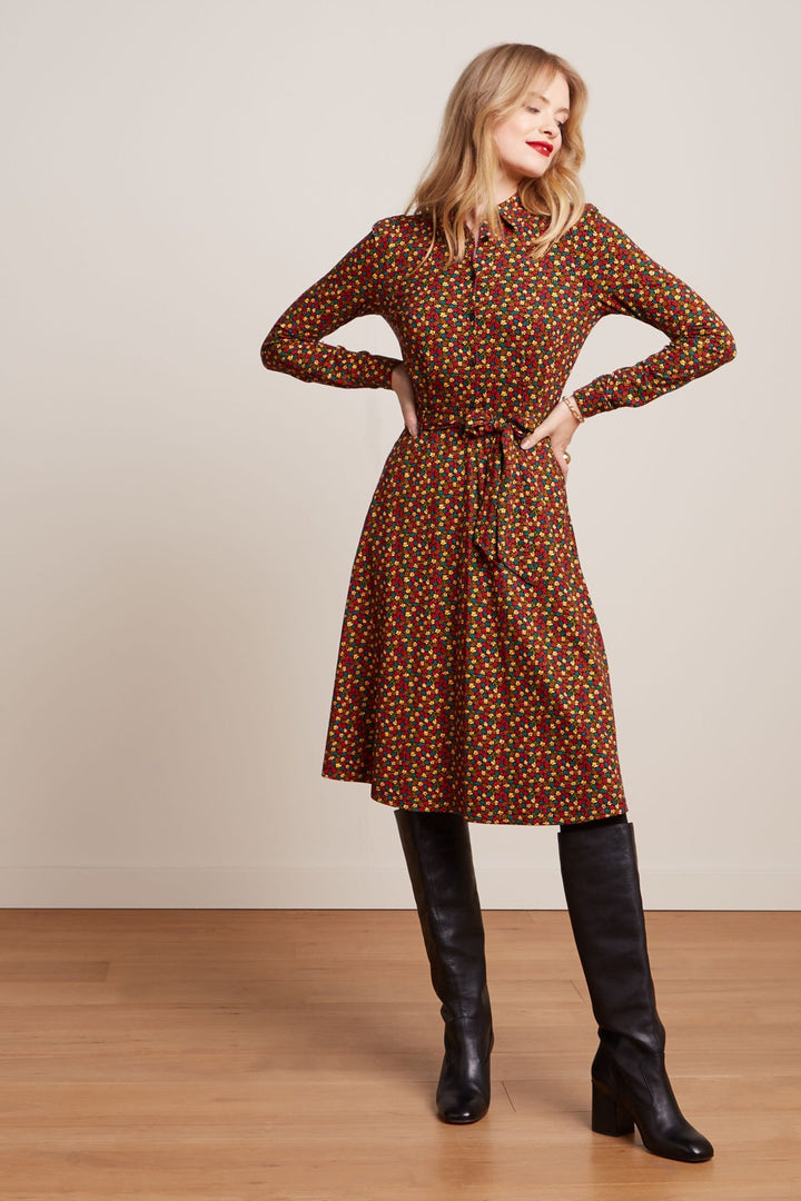 King Louie Sheeva Dress Flaminga