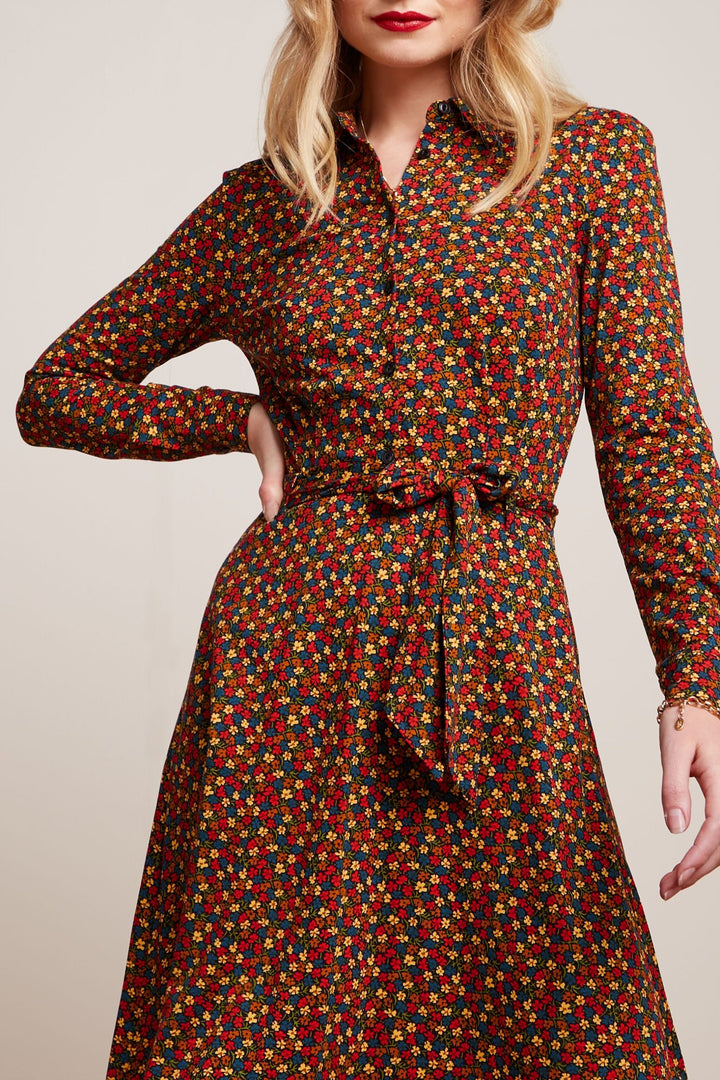 King Louie Sheeva Dress Flaminga