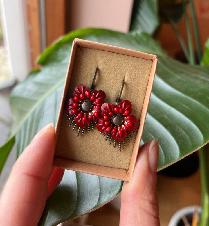 Raio Bordeaux øredobber