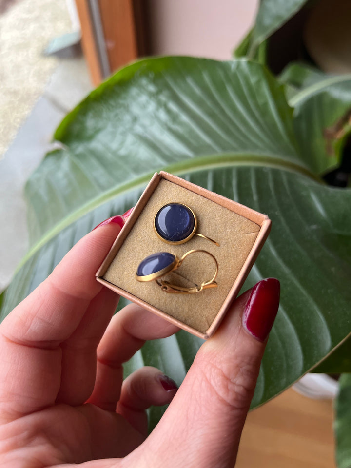 Dots Night Blue/Midnatt blå