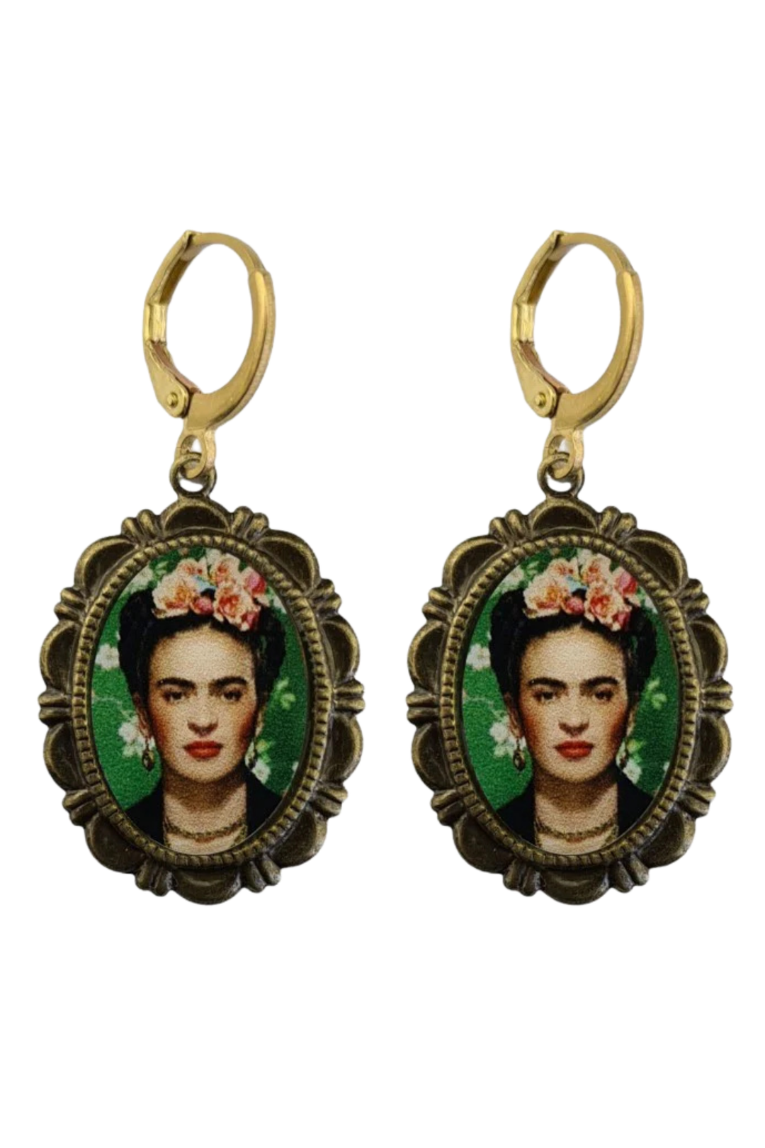 Urban Hippies Frida Bronze Earrings - Retropiken