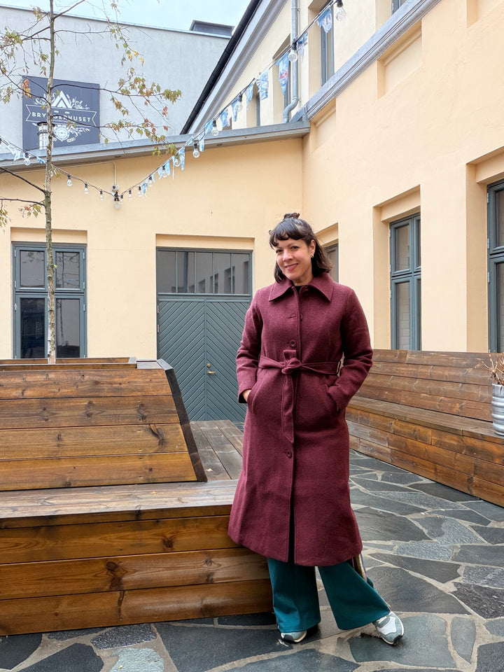 Arabella Kennedy Kåpe Brun/Burgunder