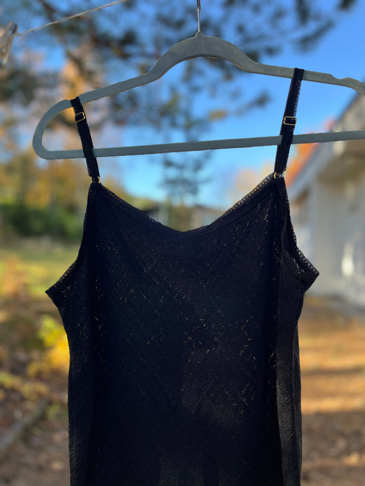 Vera & William String Camisole Sort - Retropiken