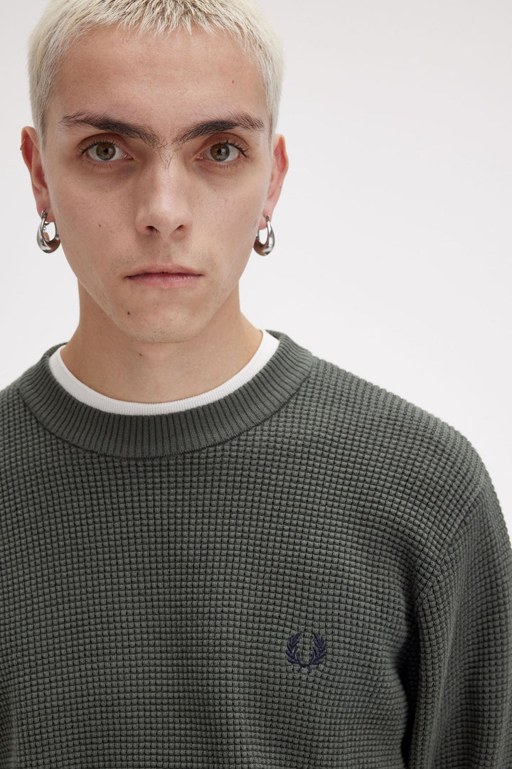 Fred Perry Waffle Stich Jumper
