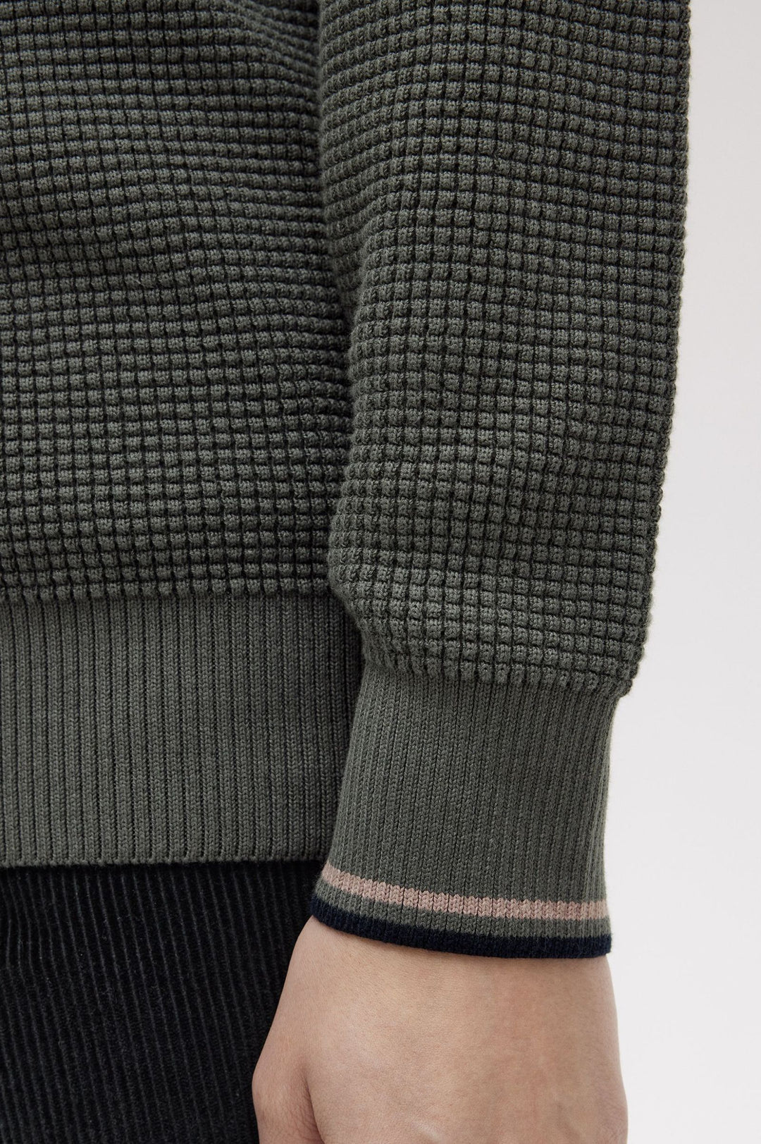 Fred Perry Waffle Stich Jumper