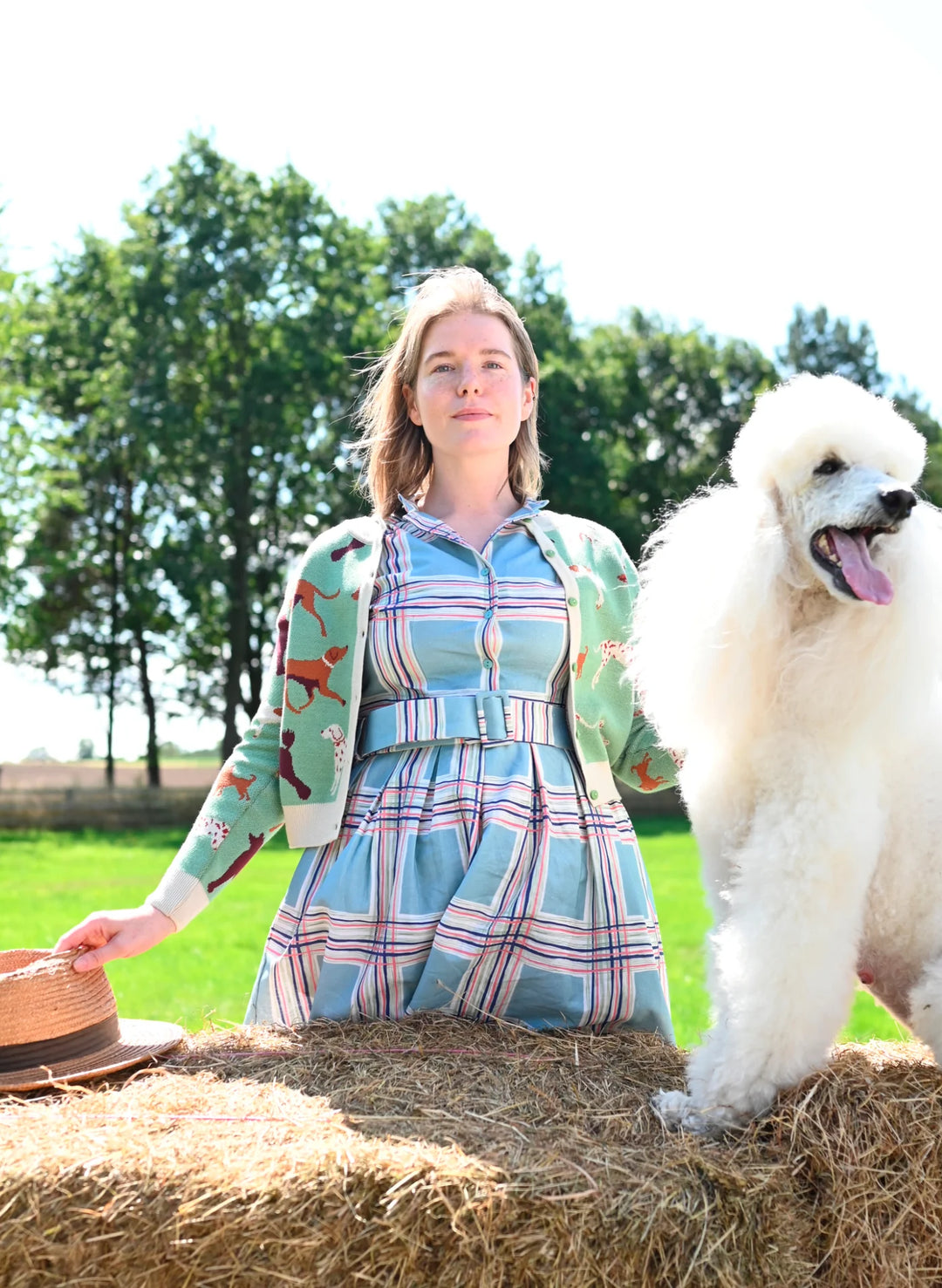 Palava Vera - Green Woof Cardigan - Retropiken