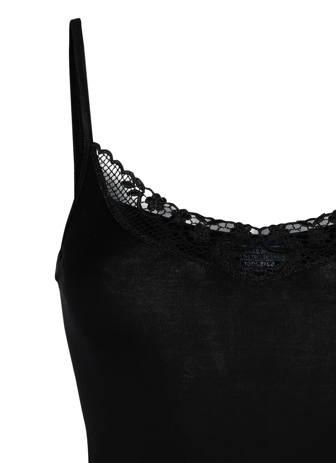 Vera & William Maria String Camisole Sort - Retropiken