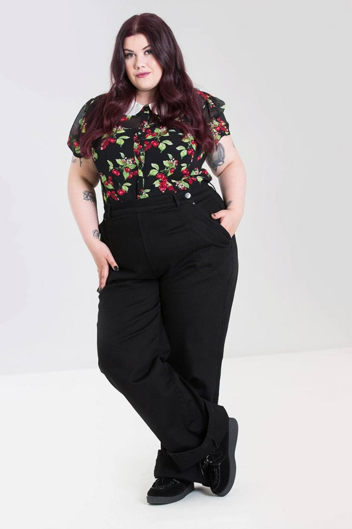 Hell Bunny Norma Jeans Weston Sort