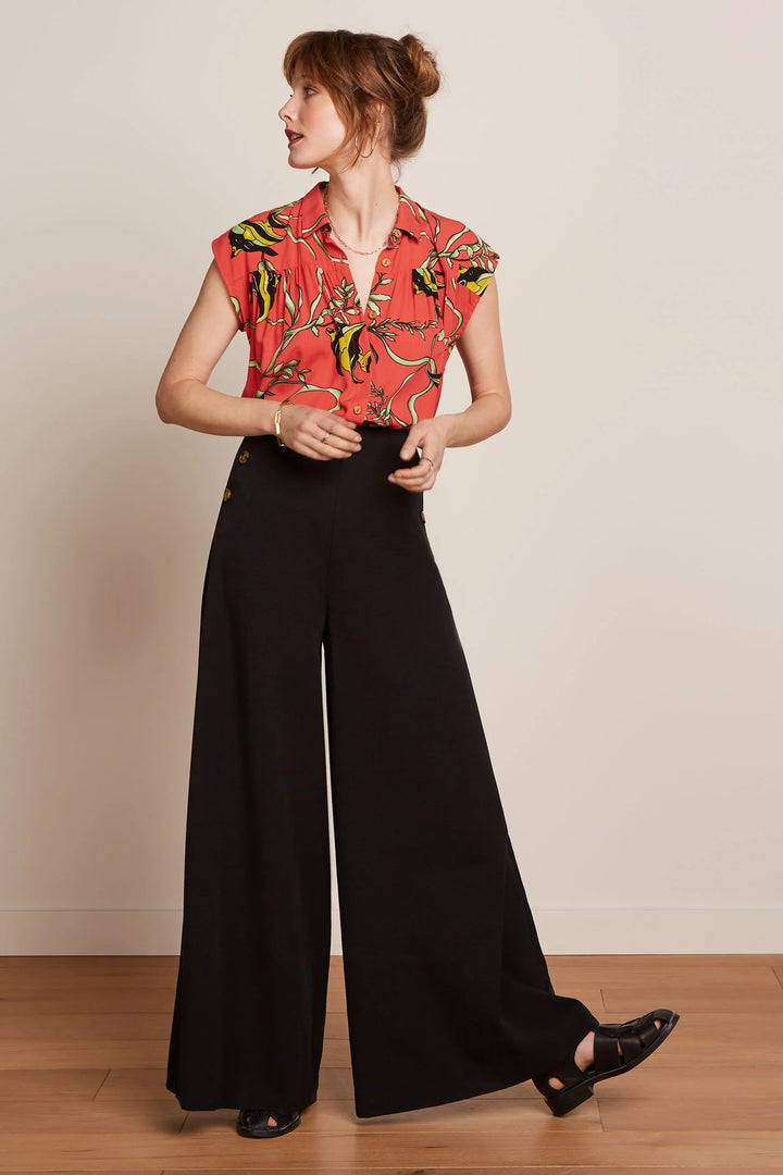 King Louie Pia Pants Broadway Black