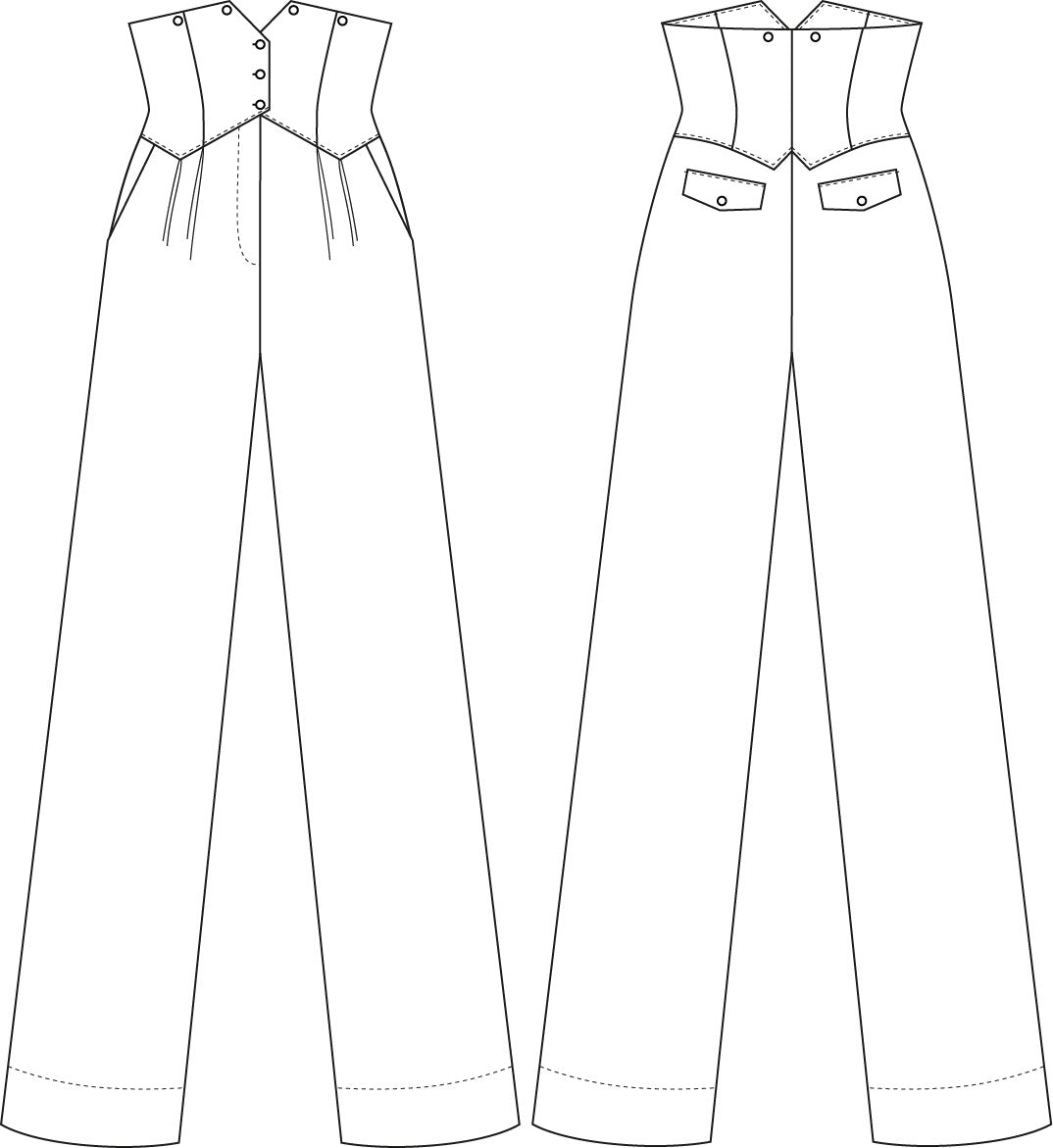 The Miss Fancy Pants Slacks Sand White