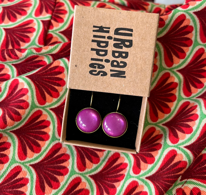 Dots Øredobber Crocus Pink GP