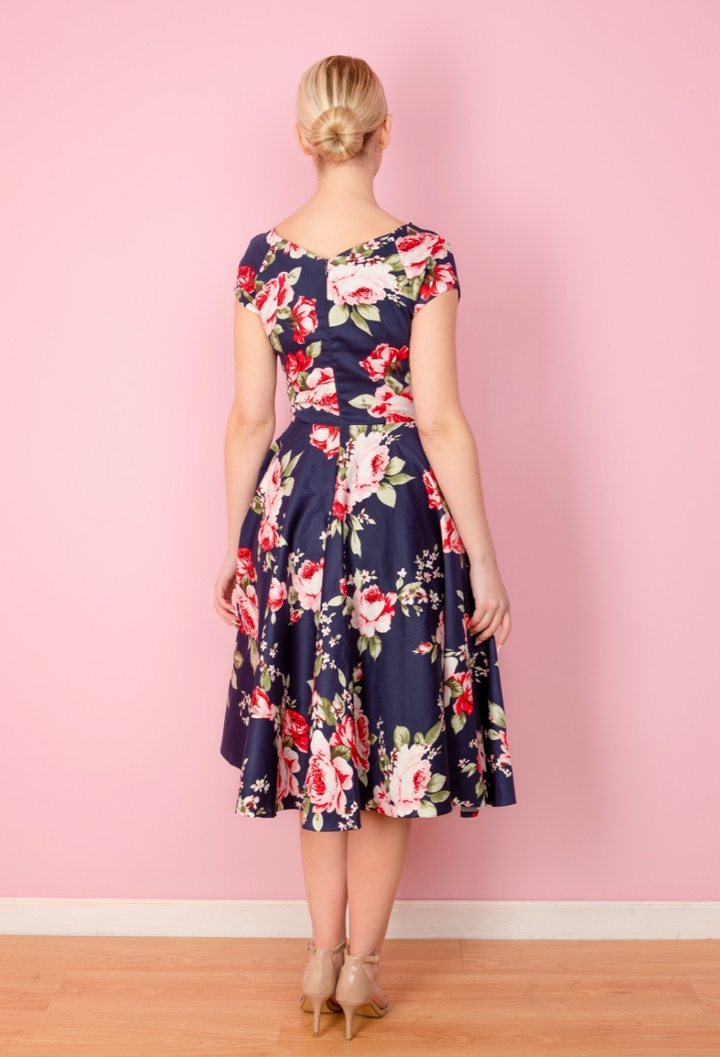 The Pretty Dress Chartwell Swing Navy