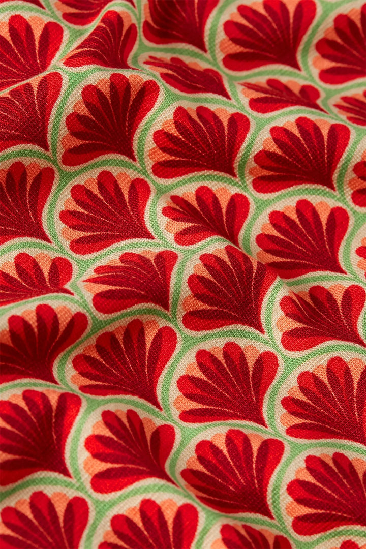 King Louie Sheeva Dress Touche True Red