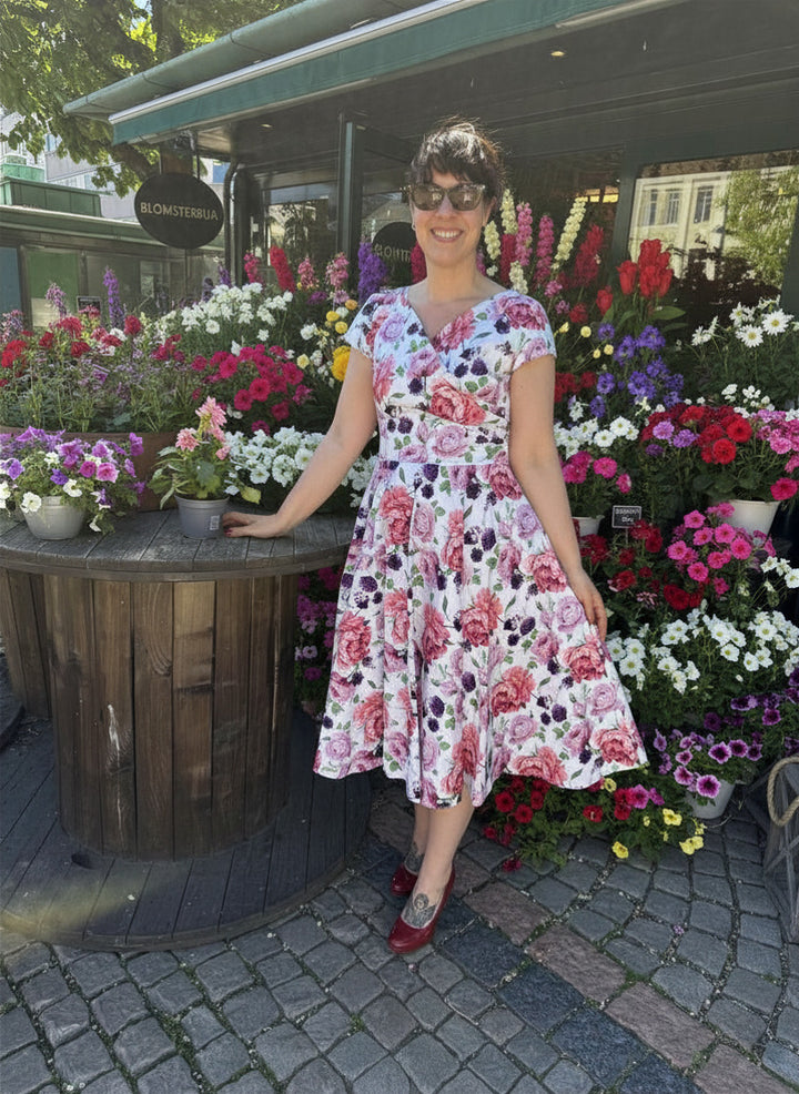The Pretty Dress Hourglass Montreal Swing Kjole - Retropiken