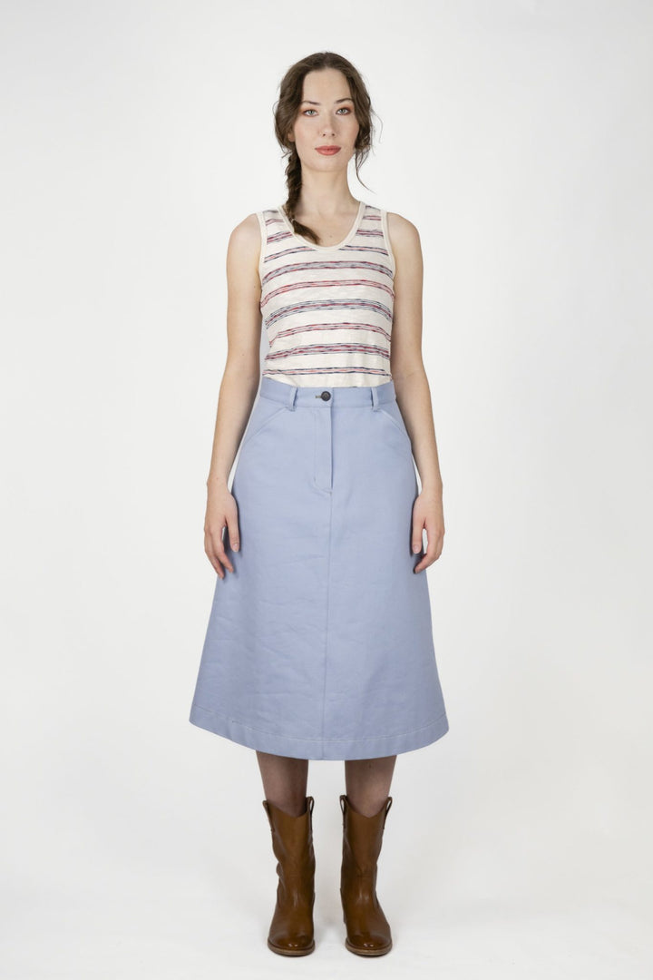 Bric a Brac Argento Skirt Skyblue