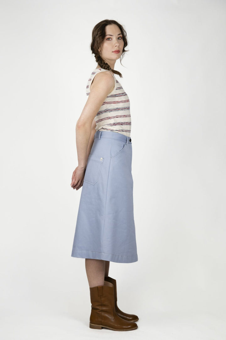 Bric a Brac Argento Skirt Skyblue