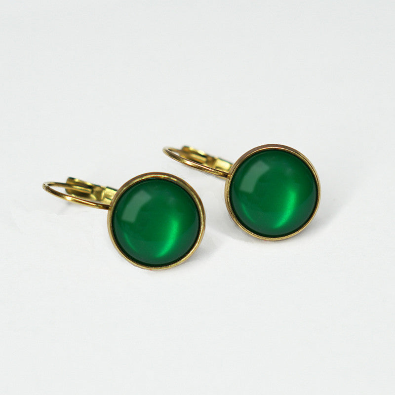 Dots Emerald Green