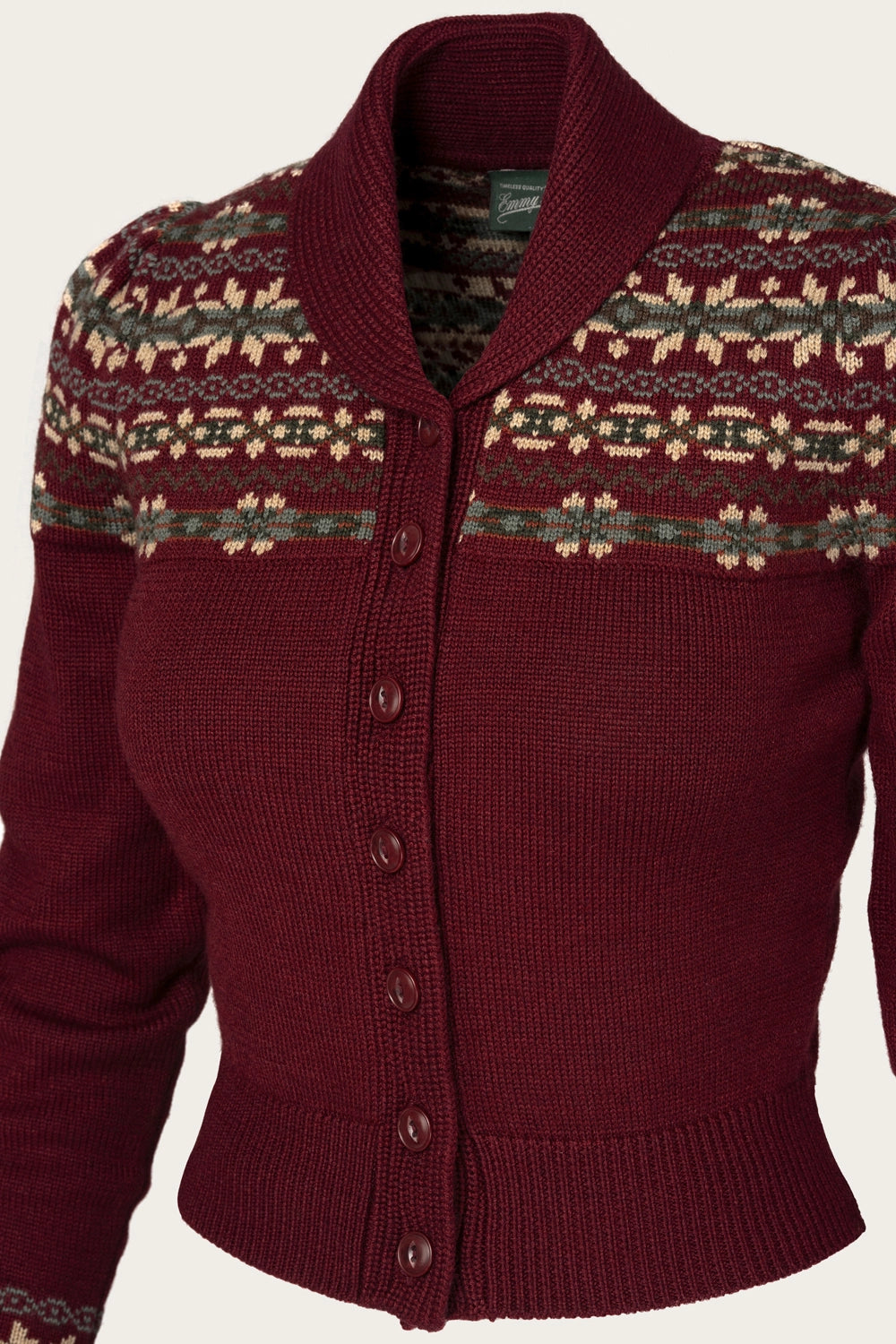 The Fair Isle Strikkejakke