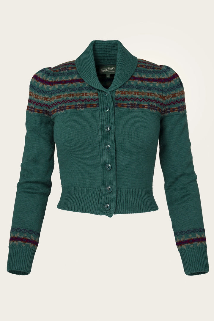 Emmy Design The Fair Isle Strikkejakke - Retropiken