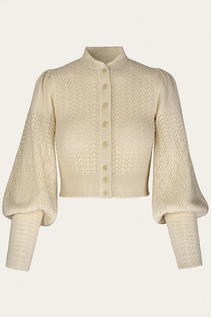 Emmy Design The Romantic Lace Cardi Ivory
