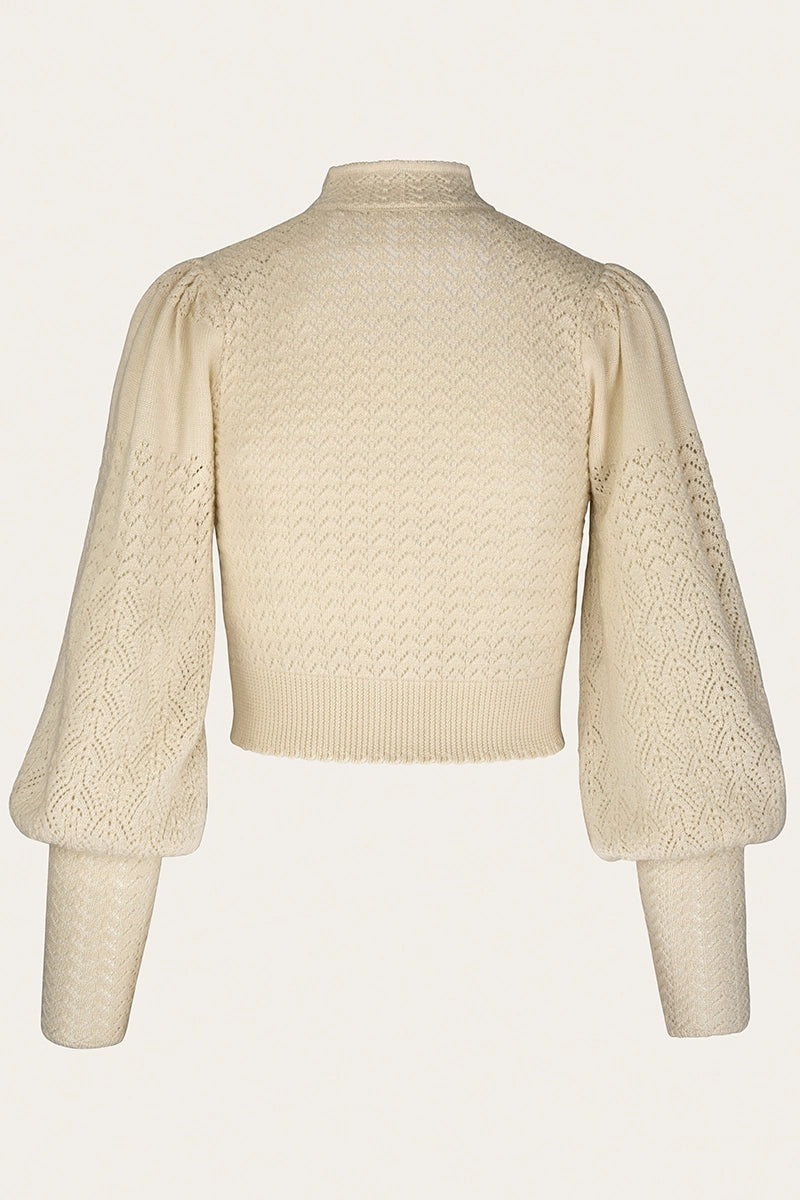 Emmy Design The Romantic Lace Cardi Ivory